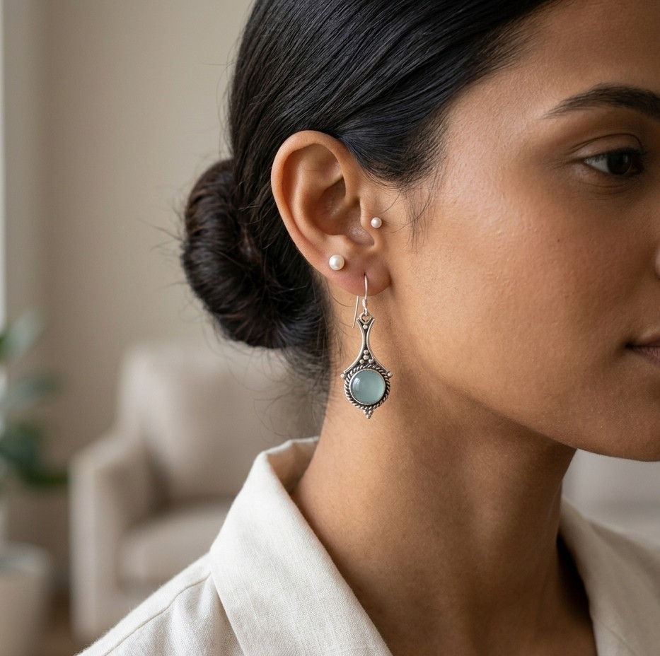 Silver Earrings Collection